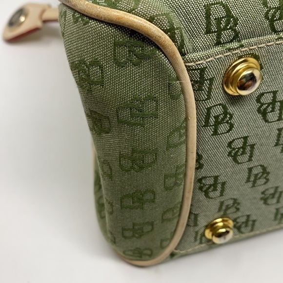 𝅺GREEN Dooney & Bourke Satchel bag purse - Picture 14 of 14